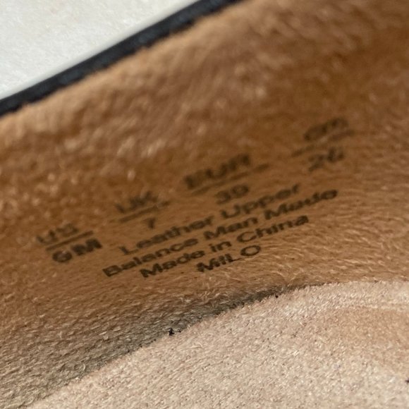 Naturalizer Woman's Black Leather Loafers - 9M - New Without Tags - Picture 5 of 8